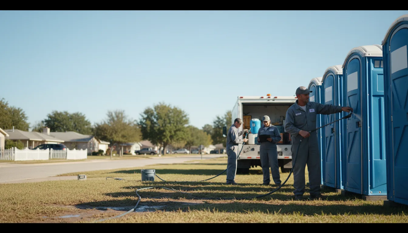 Long-Term Portable Toilet Rental in Carlyle, IL near me